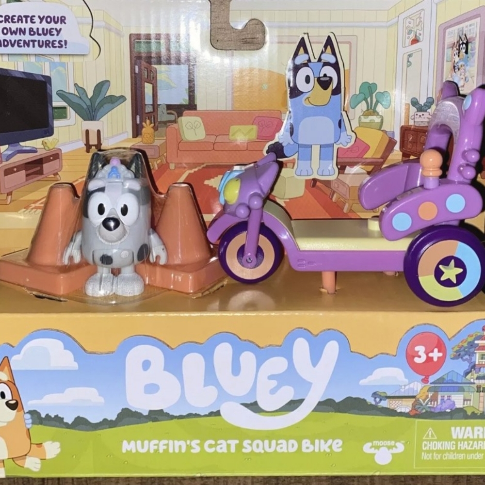 Bluey, Muffin's Cat Squad Bike, Toy
